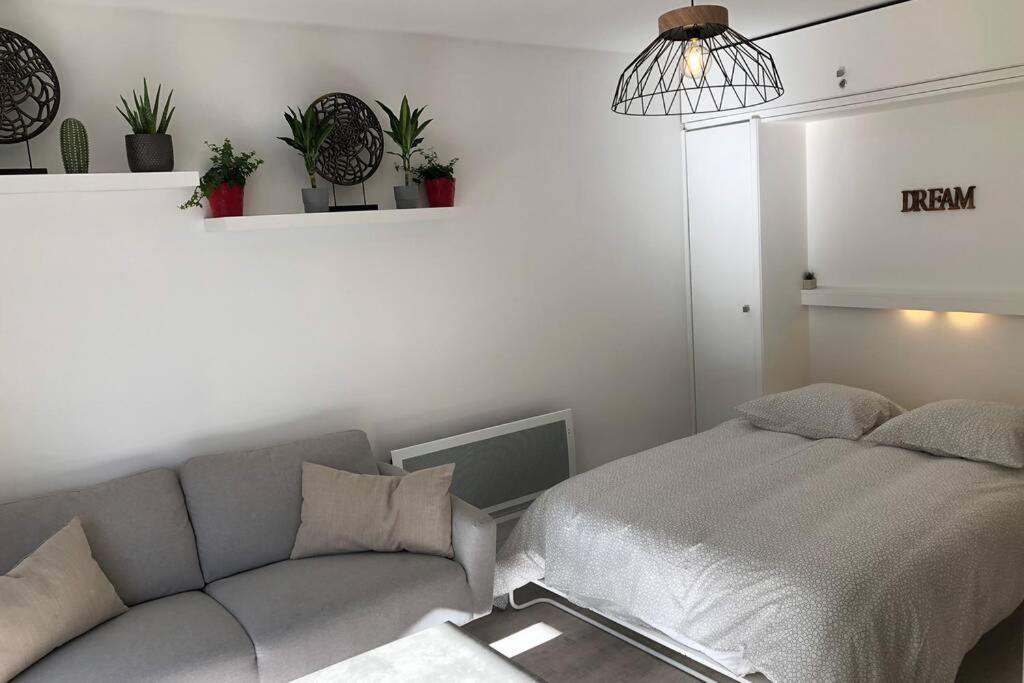 Grand Studio Cabine 30 M² Centre Ville, Refait A Neuf Pour Vous ! Climatise La Grande Motte Exteriér fotografie